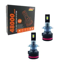GENERICO - Ampolleta Kit LED H-7 De 120 Watt Canbus De 48.000 Lm