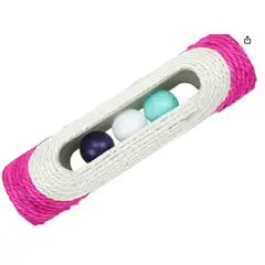 GENERICO - Rascador Para Gatos En forma De Tunel Rosa