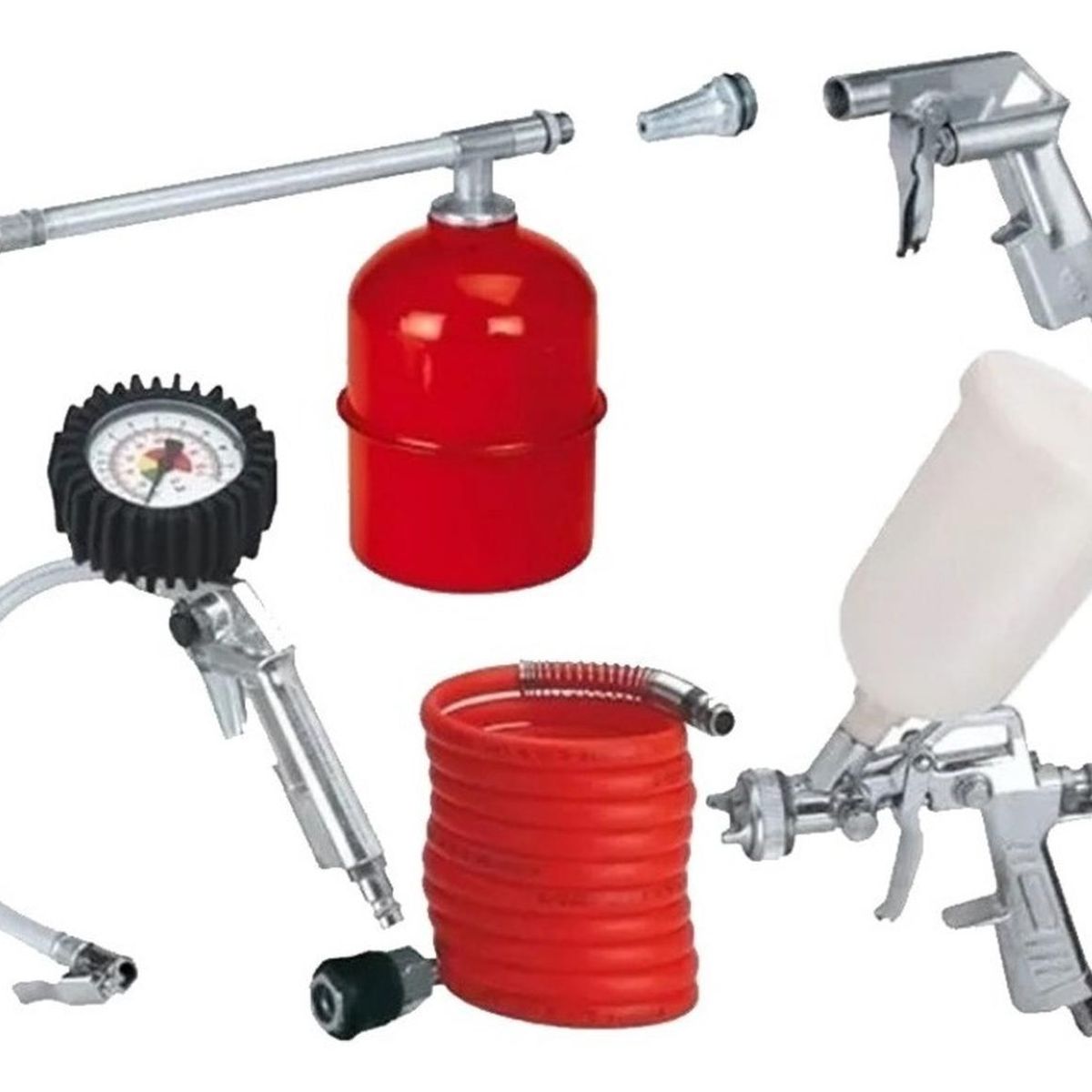 EINHELL - Set 5 Pzas, Accesorios Para Compresor Einhell