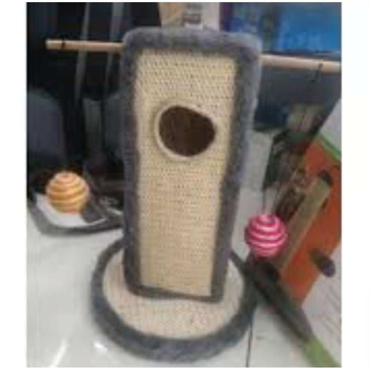 GENERICO - Rascador Tiger Para Gatos Mascotas