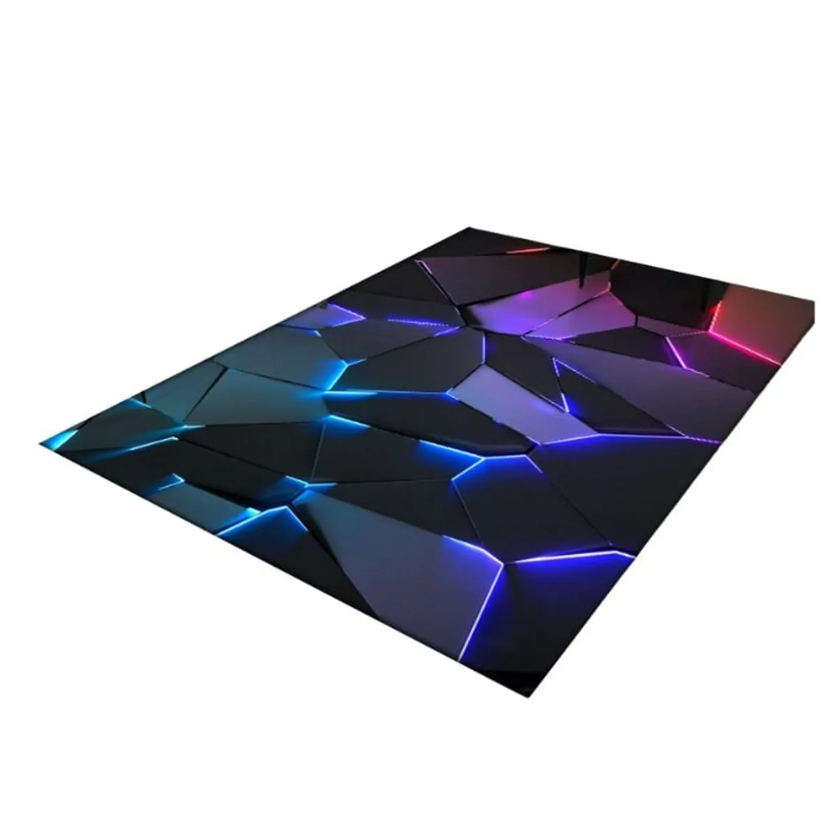 CRUSEC - Alfombra 3D Gamer 140X200cm Dormitorio Living Sala de juegos