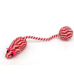 GENERICO - Juguete Interactivo Para Gato Ratón Inteligente Pelota Rojo