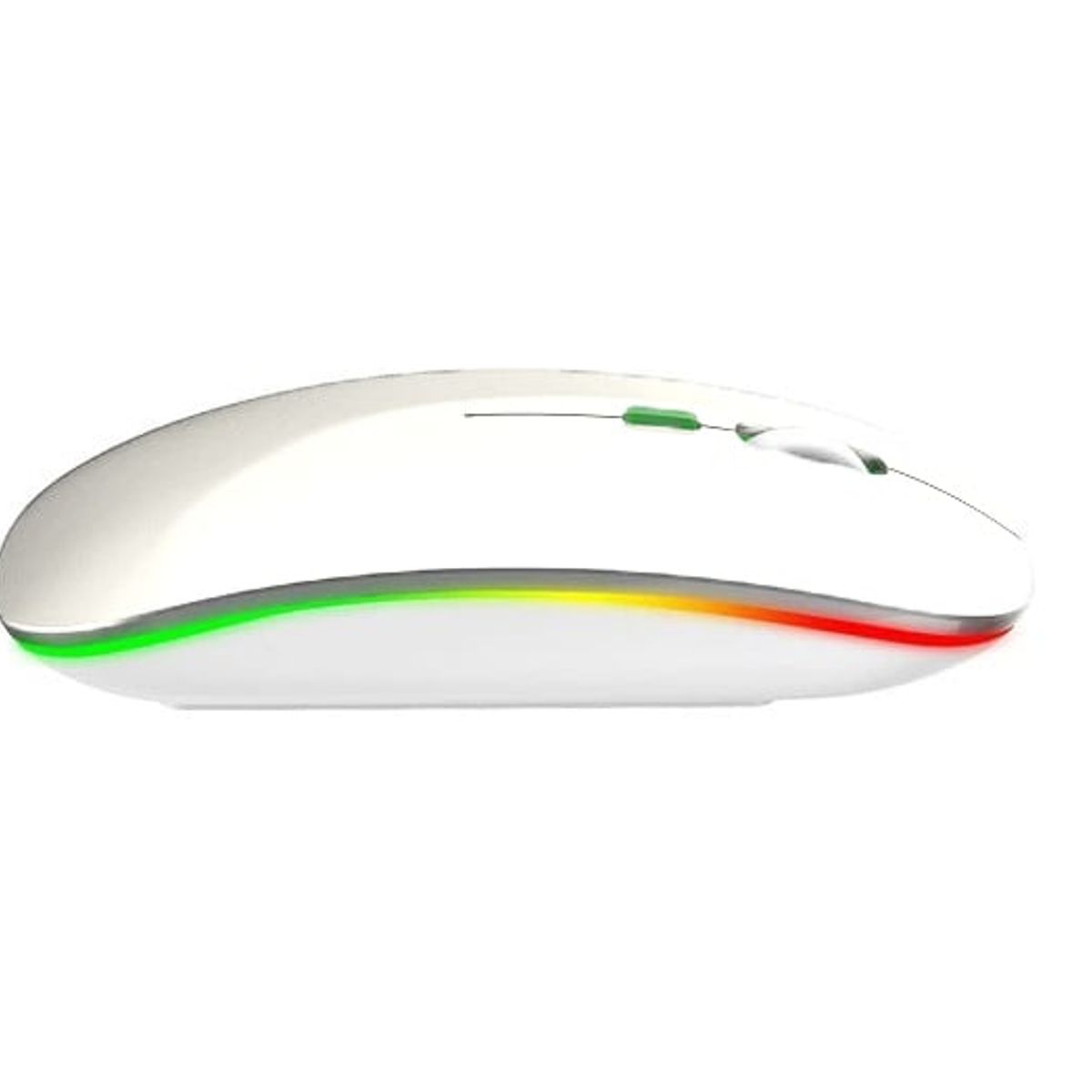 GENERICO - Mouse Bluetooth Led Usb Mouse Recargable Para Mac iPad Pc
