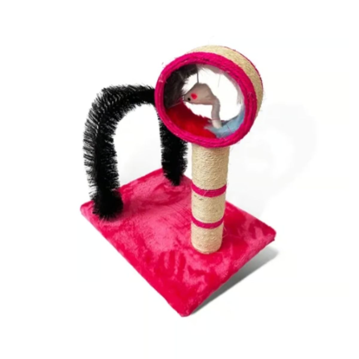 GENERICO - Rascador Torre Con Masajeador Para Gatos Mascotas