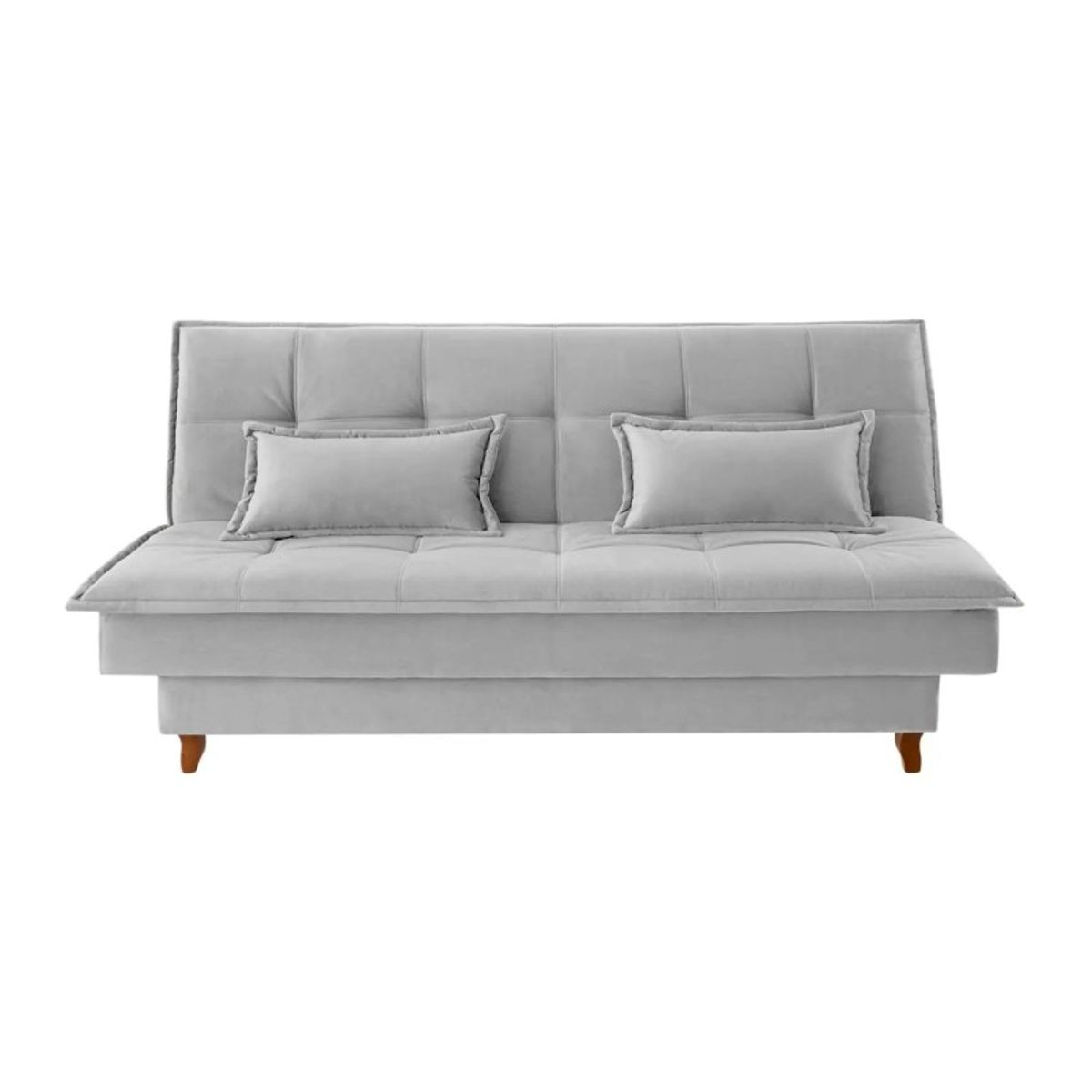 RE DECORA - Futón Sonhare 2 Cuerpos Gris