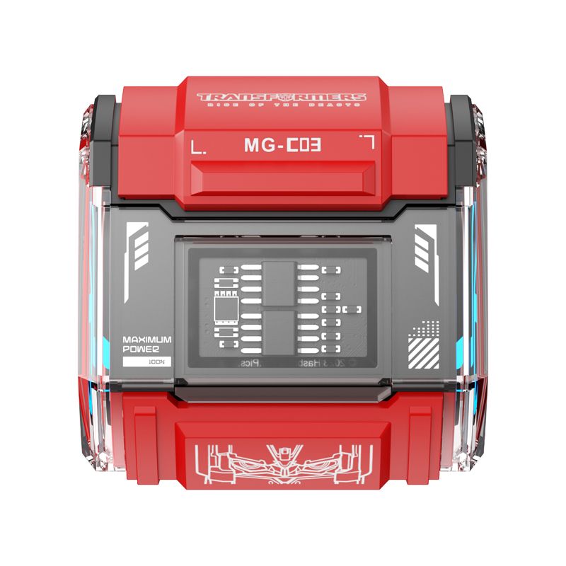 TRANSFORMERS - Audífonos Bluetooth TRANSFORMERS MG-C03 Rojo