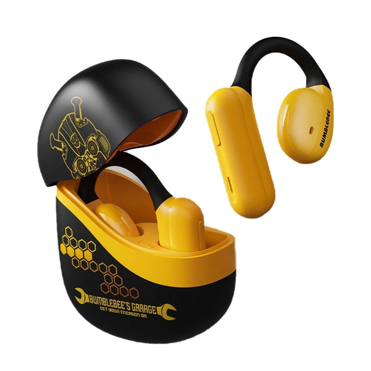TRANSFORMERS - Audífonos Bluetooth TRANSFORMERS TF-T21 Amarillo
