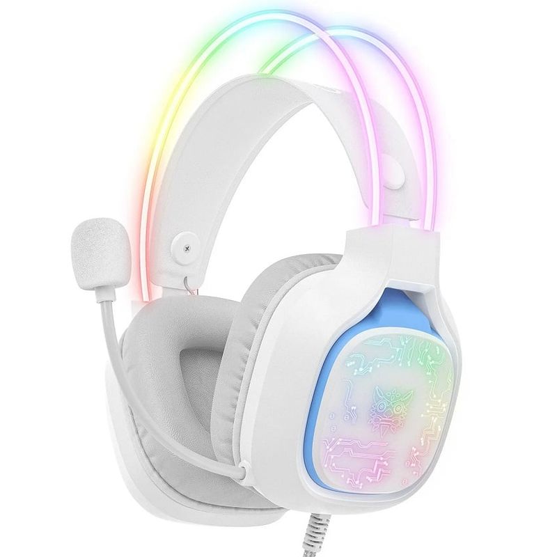 ONIKUMA - Audífonos de juego por cable onikuma X22 Blanco