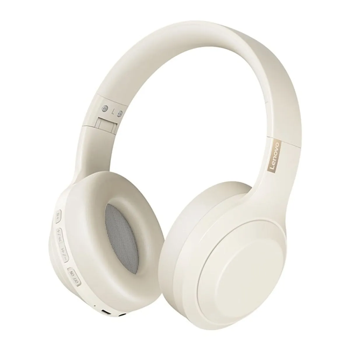 LENOVO - Audífonos Bluetooth Lenovo TH10 Beige