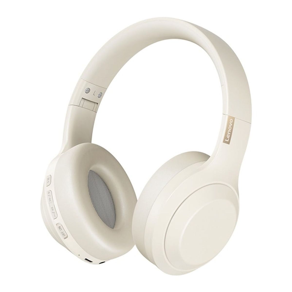 LENOVO - Audífonos Bluetooth Lenovo TH10 Beige