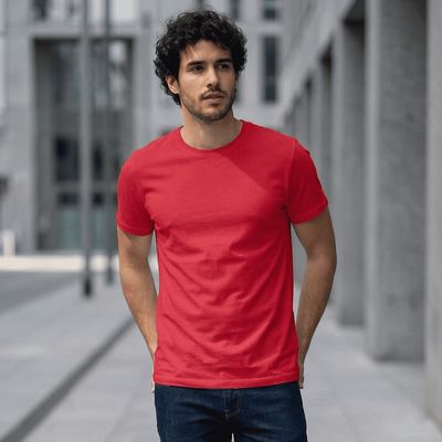 Imagen 2 del producto Polera 100 % algodón manga corta básica 170 Grs. ideal para estampar