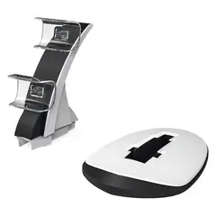 GENERICO - Base Cargador Ps5 Para Dualsense Slot De 2 Controles Dock