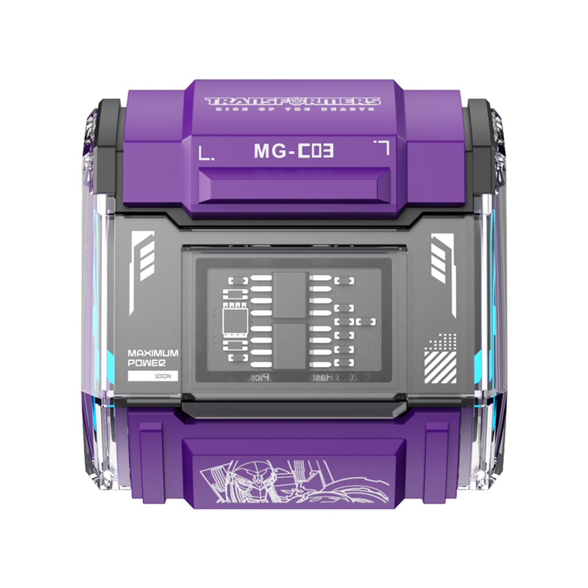 TRANSFORMERS - Audífonos Bluetooth TRANSFORMERS MG-C03 Púrpura