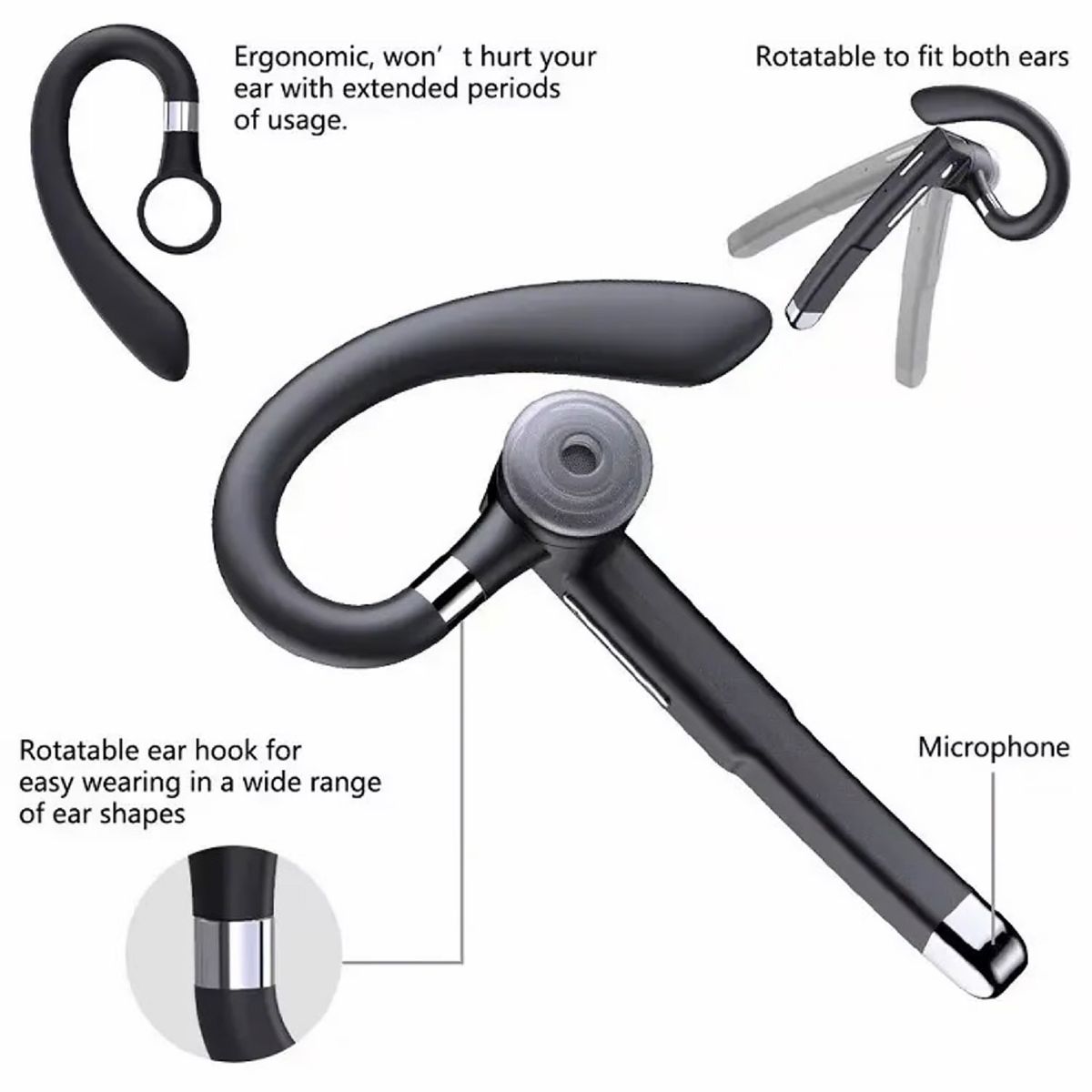 GENERICO - Audífonos Bluetooth Manos Libres YYK520