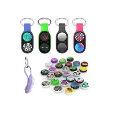 GENERICO - Pop Pucks Llavero Anti Stress Imánes