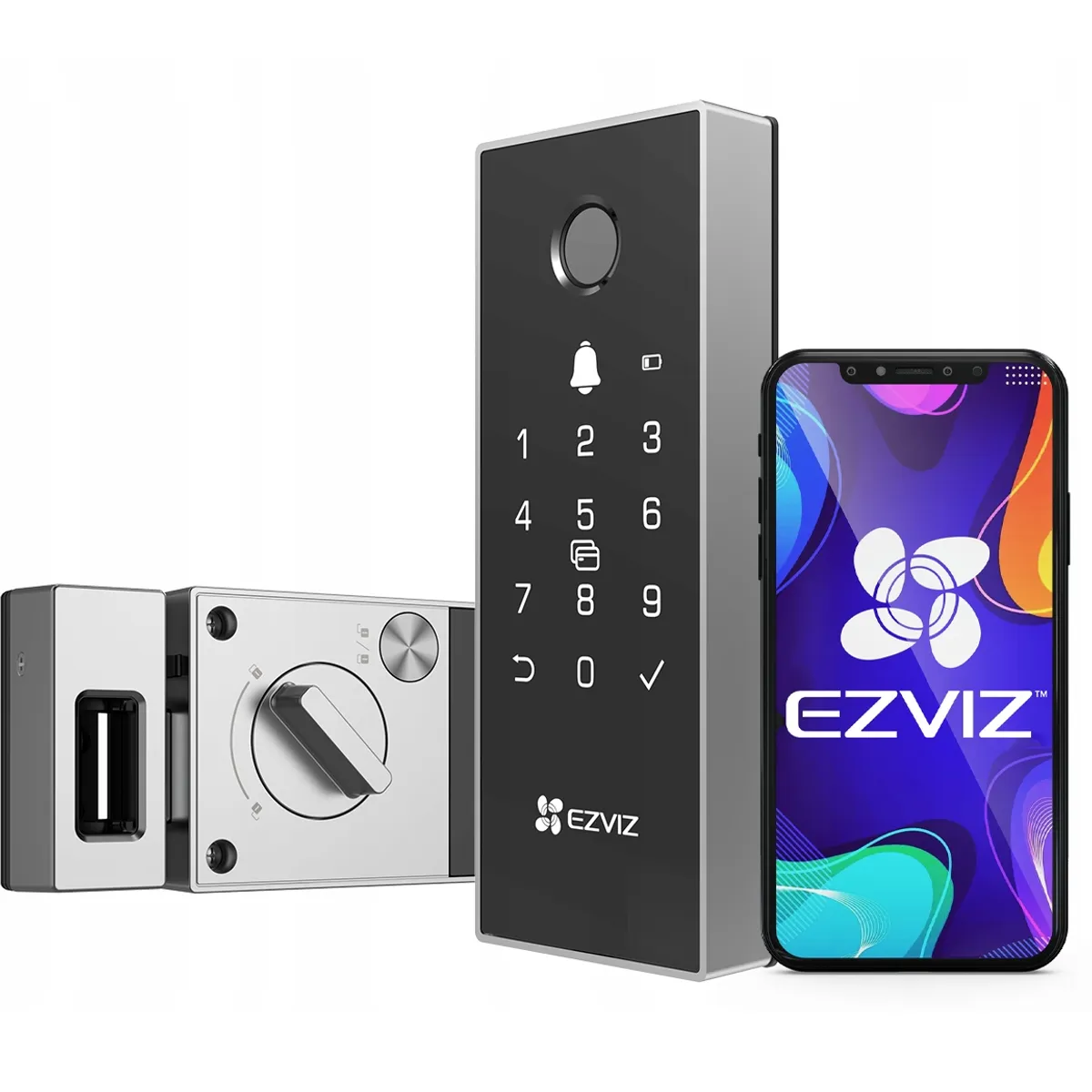 EZVIZ - Cerradura Inteligente DL03 Pro Huella WiFi APP Ezviz