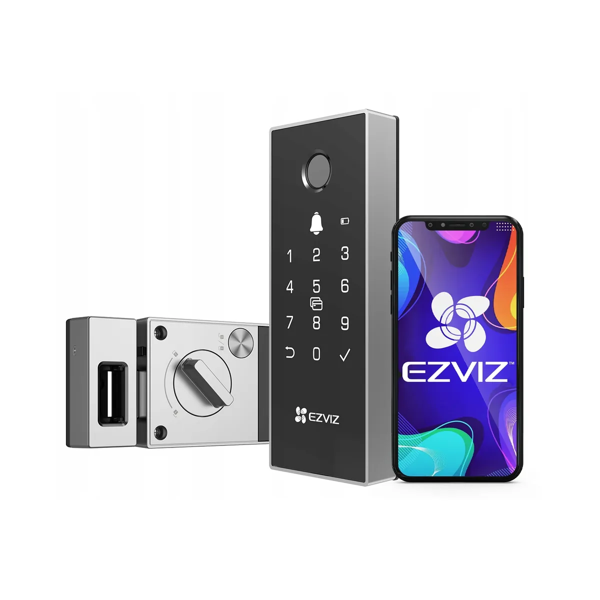 EZVIZ - Cerradura Inteligente DL03 Pro Huella WiFi APP Ezviz