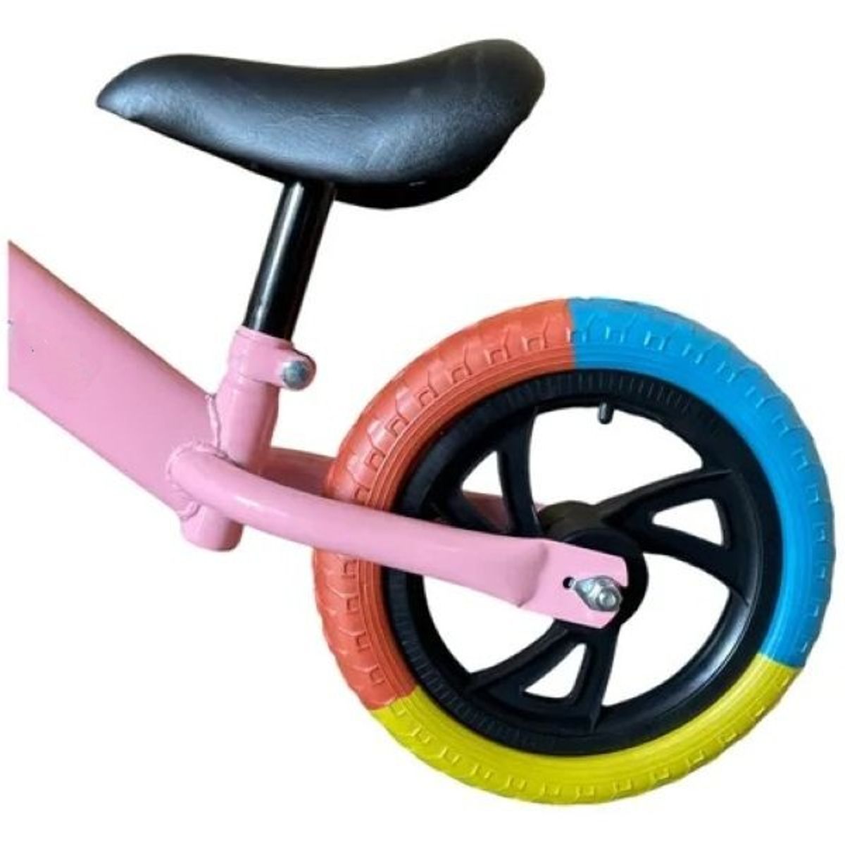 GENERICO - Bicicleta De Aprendizaje E Iniciacion Aro 10 Para Niños Rosa