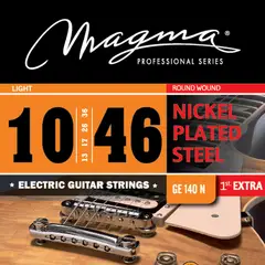 MAGMA - Cuerdas Para Guitarra Eléctrica GE140N 10-46
