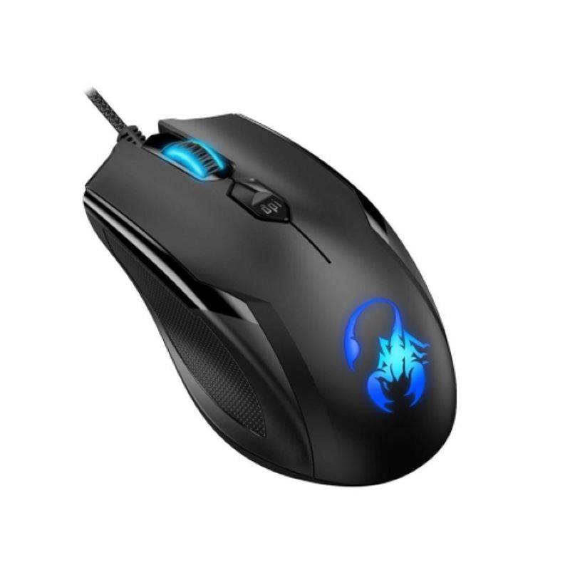 GENIUS - Mouse - Genius Ammox X1-600 - 3200 DPI - 4 Botones - RGB - USB