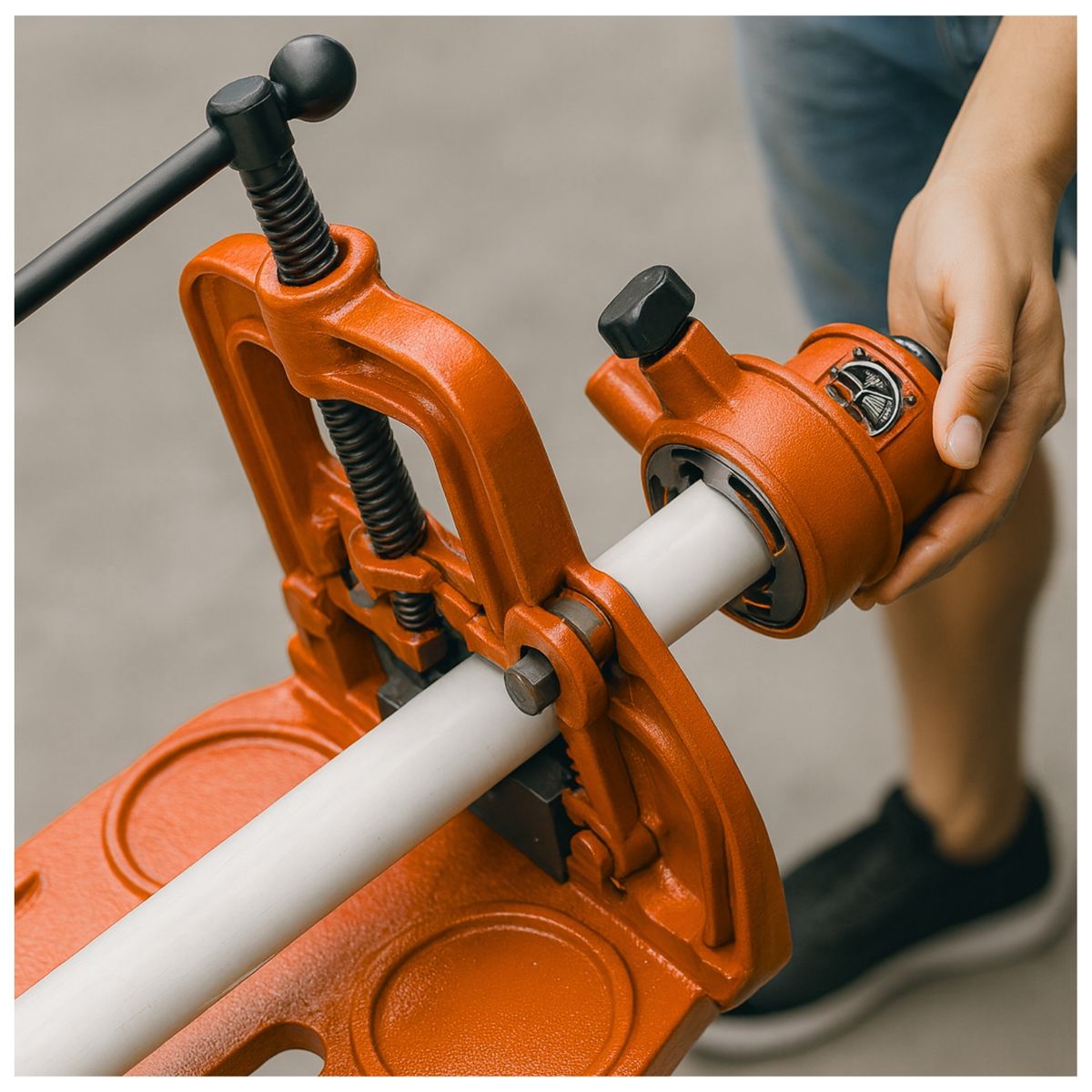 GENERICO - Terraja Manual Para Hacer Hilo Npt 5 Medidas Jaque