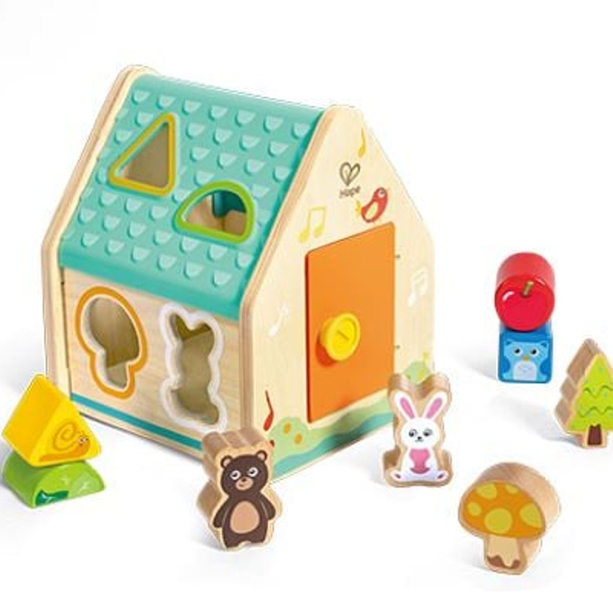 HAPE - Juego de clasificación de formas Clitter House