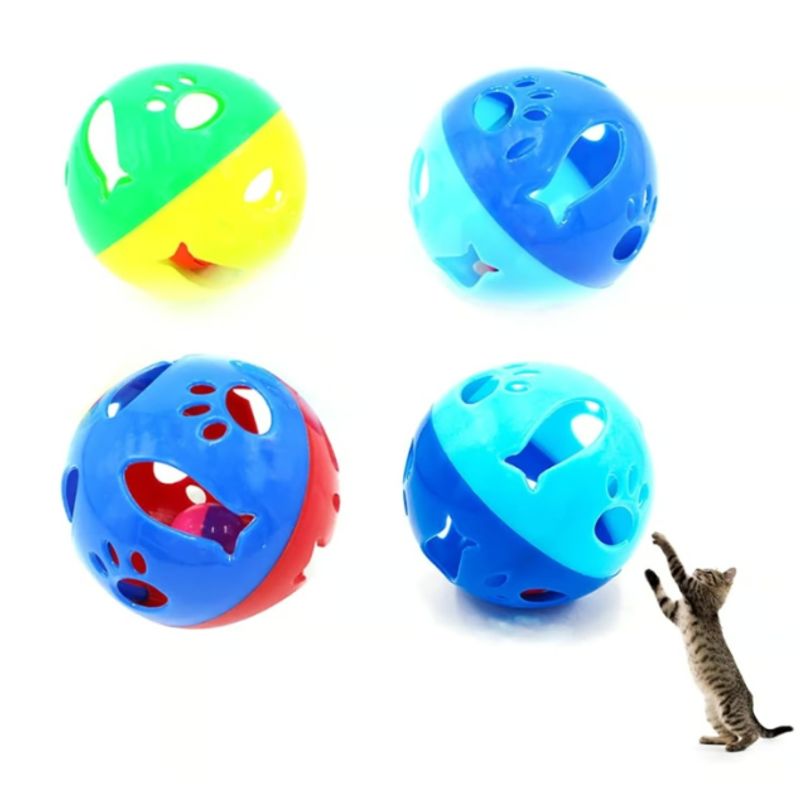 GENERICO - Juguete Pelota Gigante Para Gato Mascota Con Cascabel