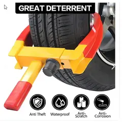 GENERICO - Bloqueador De Neumaticos Antirobo