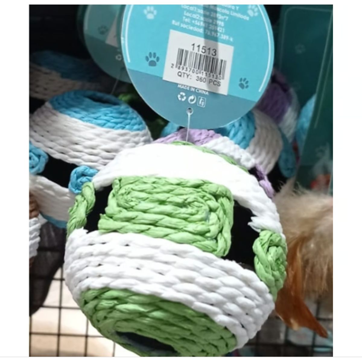 GENERICO - Pelota De Juguete Sisal Para Gatos