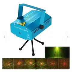 GENERICO - Proyector Puntos Laser Fiesta Luces De Fiesta Ritmico