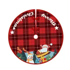 GENERICO - Set 4 Bastones Decoracion Navideña Con Faldon Pie De Arbol