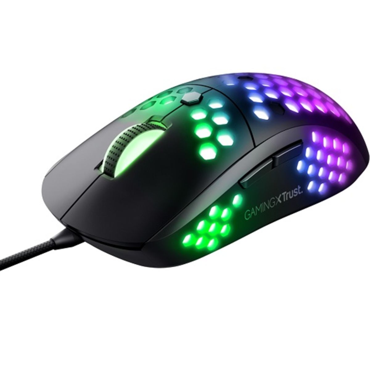 TRUST - Mouse Gamer - Trust GXT 960 Ultra-lightweight - 6 Botones - USB
