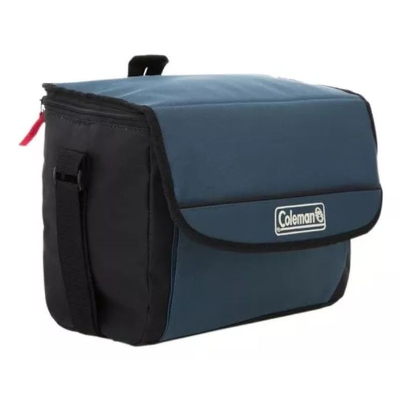 COLEMAN - Hielera Flexible Termica 18 Latas 20 Horas Frio Azul Coleman