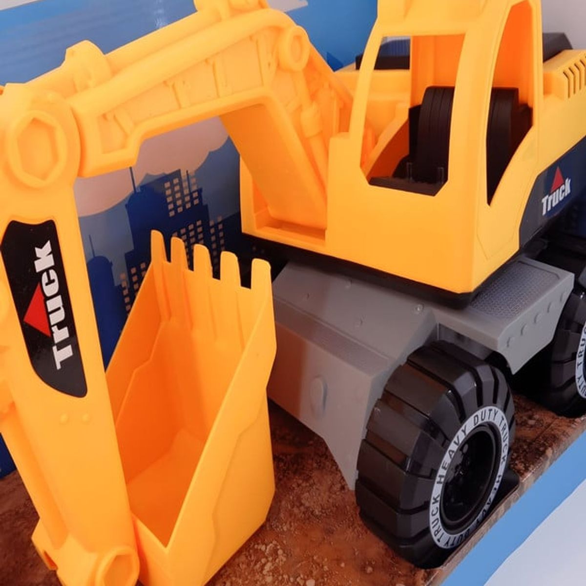 GENERICO - Retroexcavadora Set de Construcción Juego Infantil Niño