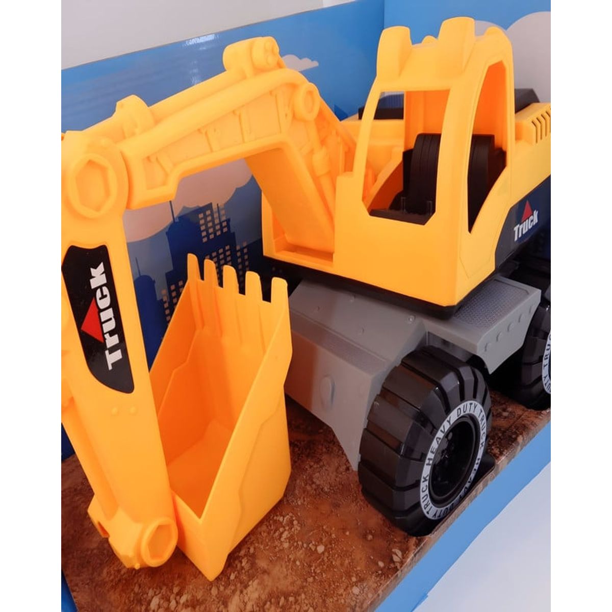 GENERICO - Retroexcavadora Set de Construcción Juego Infantil Niño