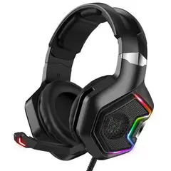 ONIKUMA - Audífonos de juego por cable K10 PRO Negro