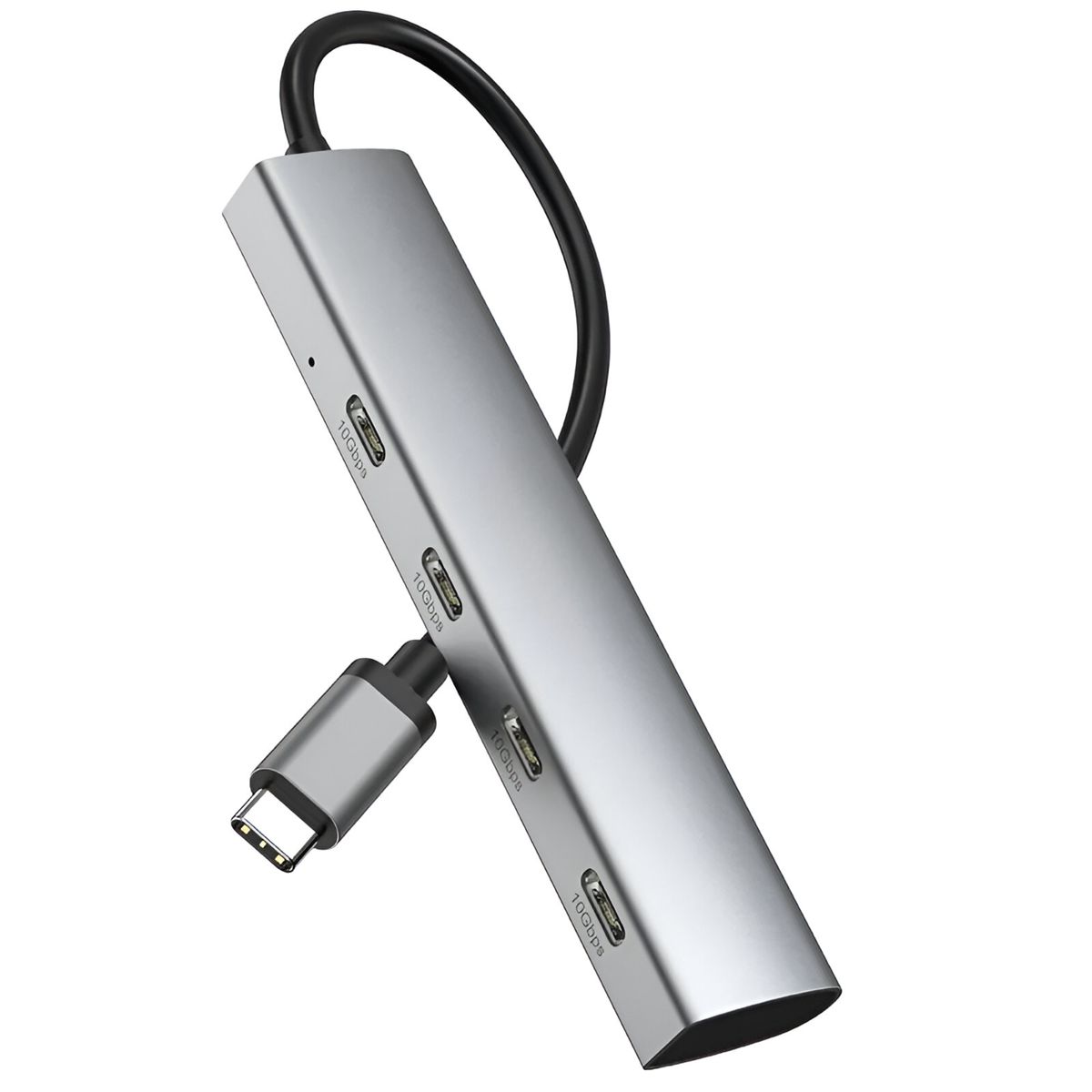 TECMASTER - HUB USB-C 3.2 Aluminium 4 Puertos C Tecmaster TM-100554