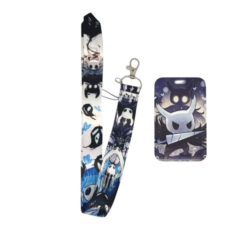 GENERICO - Porta credencial más lanyard Hollow Knight