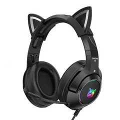 ONIKUMA - Audífonos de cable K9 Negro