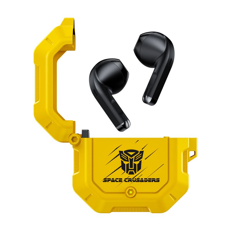 TRANSFORMERS - Audífonos Bluetooth TRANSFORMERS TF-T12 Amarillo