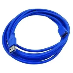 GENERICO - Cable Usb 3.0 Extension Macho A Hembra 3 Metros