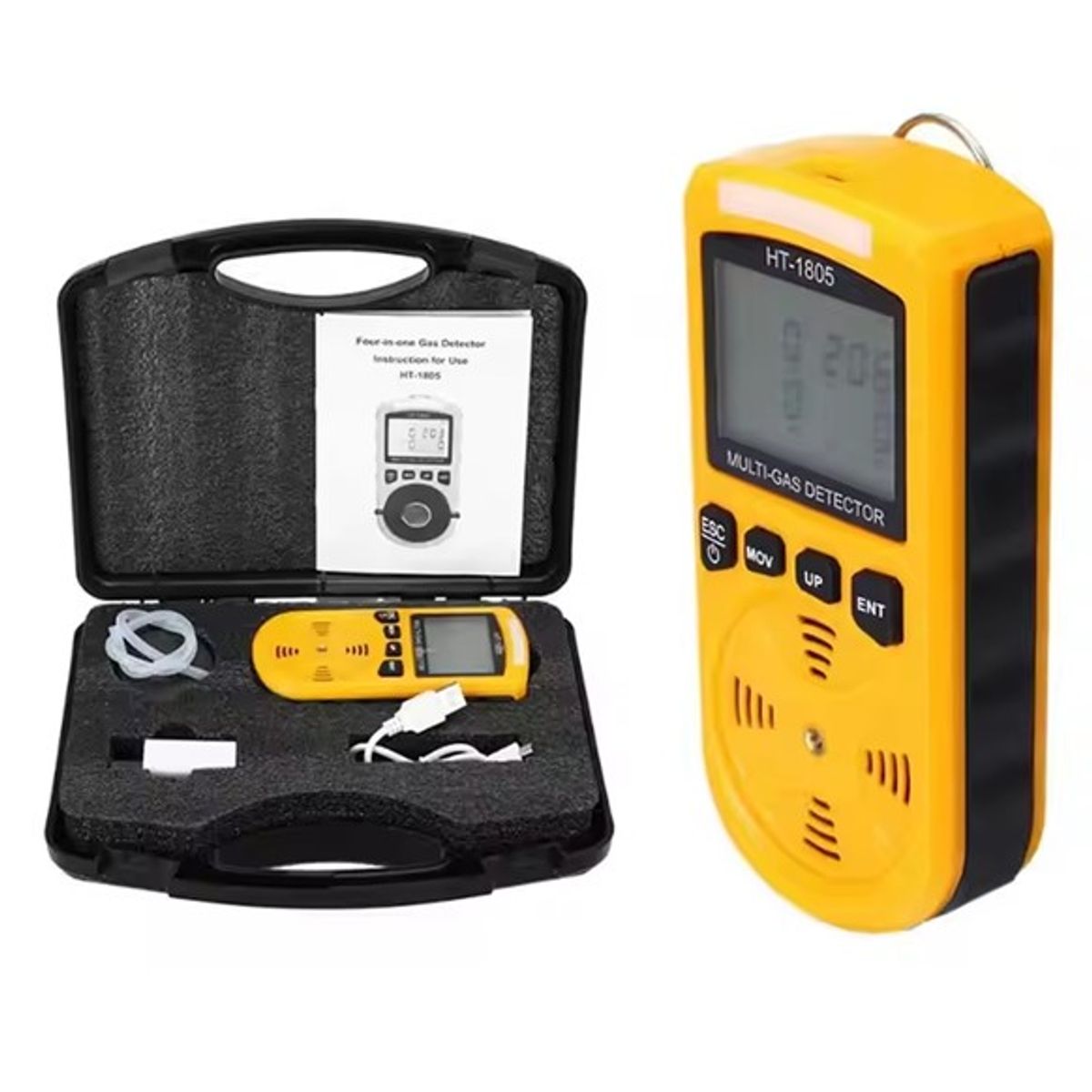 HTI - Analizador Gas 4 En 1