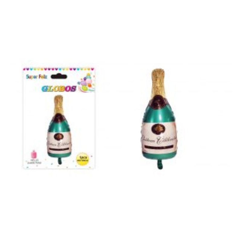 GENERICO - GLOBOS BOTELLA  49 CM X 104 CM 1 PCS