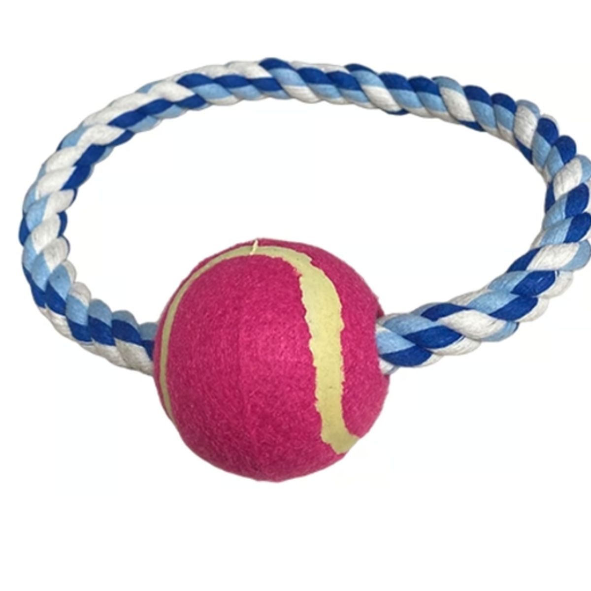 GENERICO - Juguete Para Perros Pelota De Tenis Cuerda Mascota