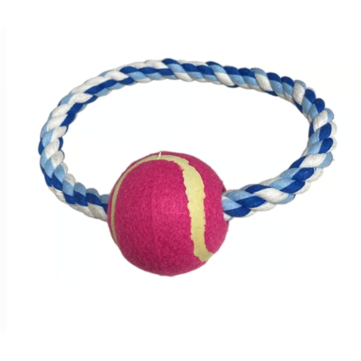 GENERICO - Juguete Para Perros Pelota De Tenis Cuerda Mascota