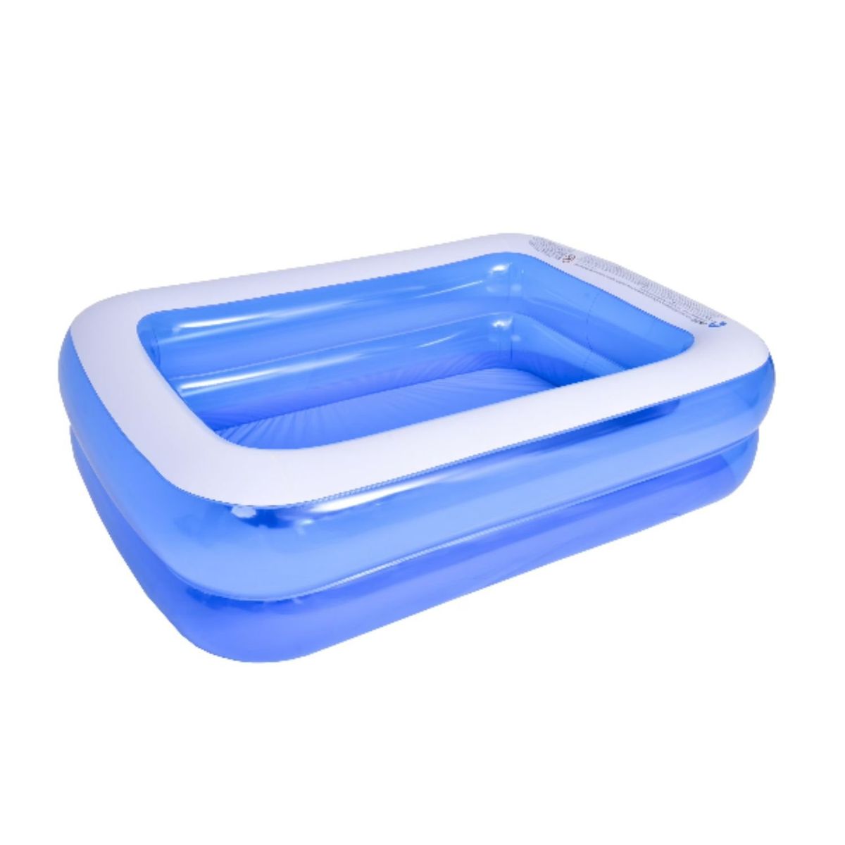 GENERICO - Piscina Inflable 2 Niveles Celeste 262x175x51Cm