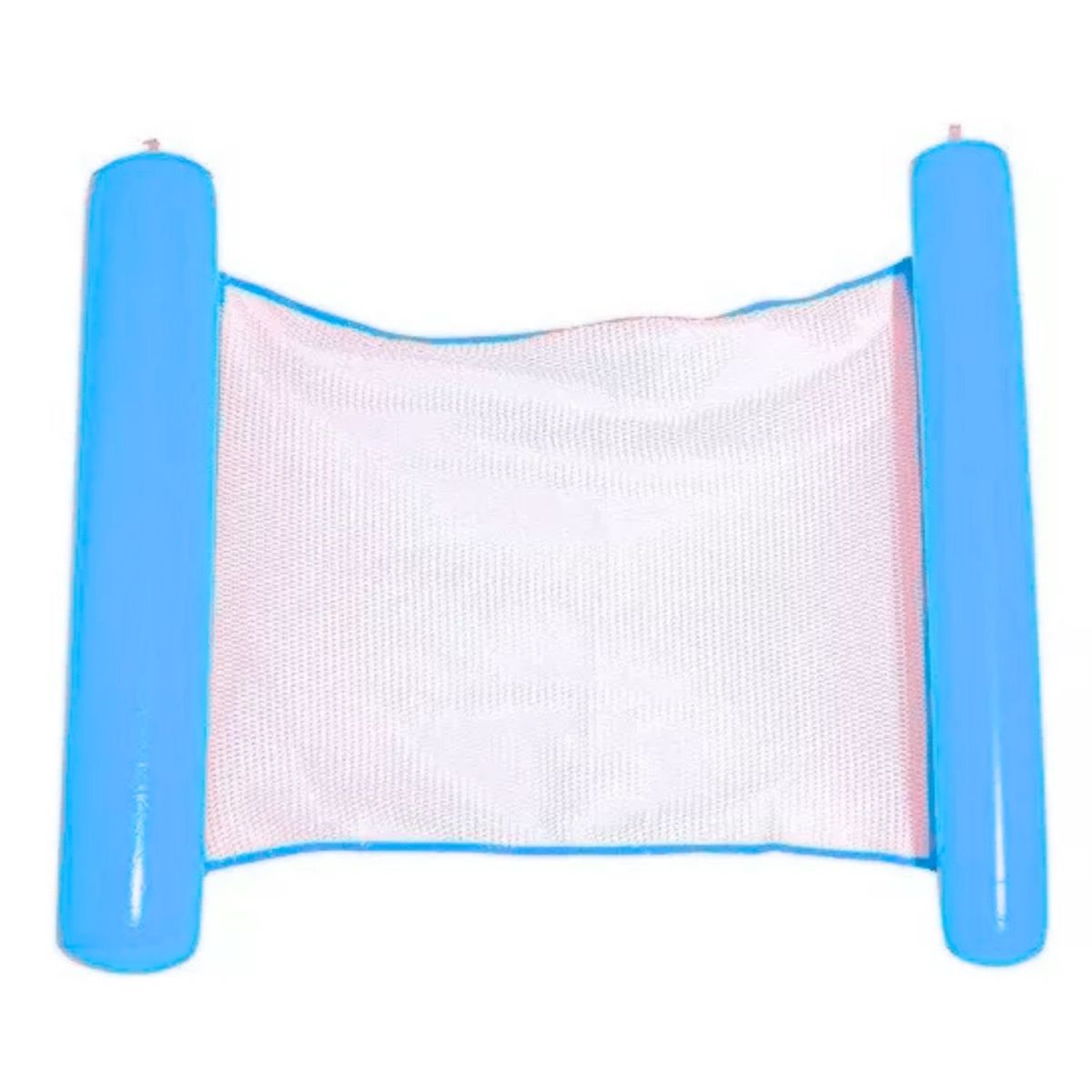 GENERICO - Cama Flotador Inflable Para Piscina Azul 112 Cm