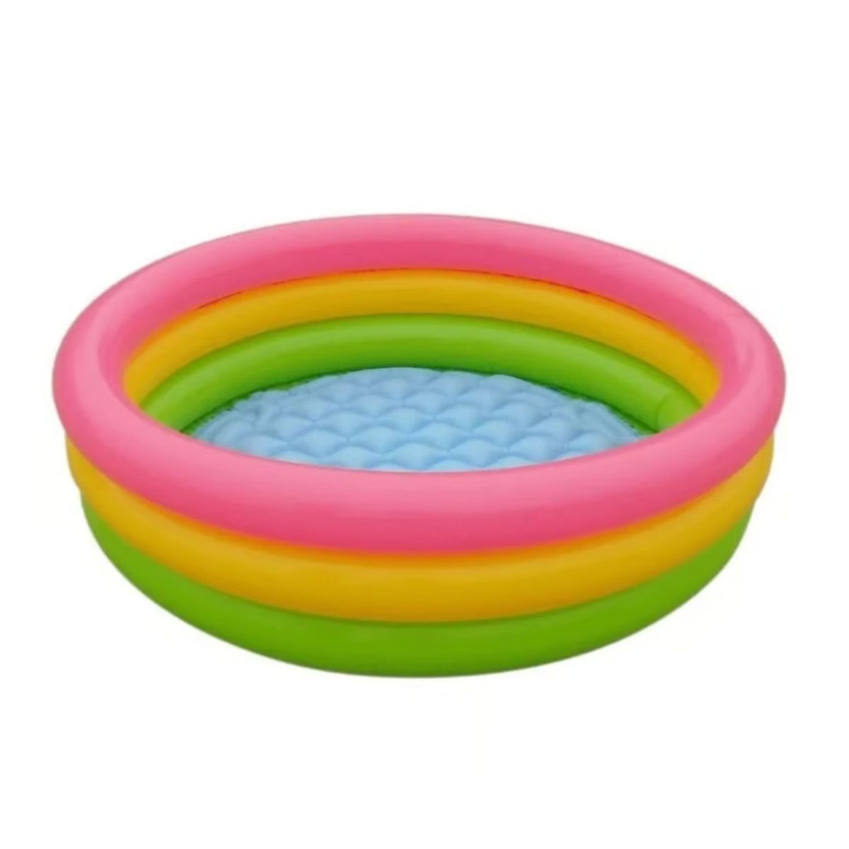 GENERICO - Piscina Inflable 3 Anillos Colores Verano 60 Cm