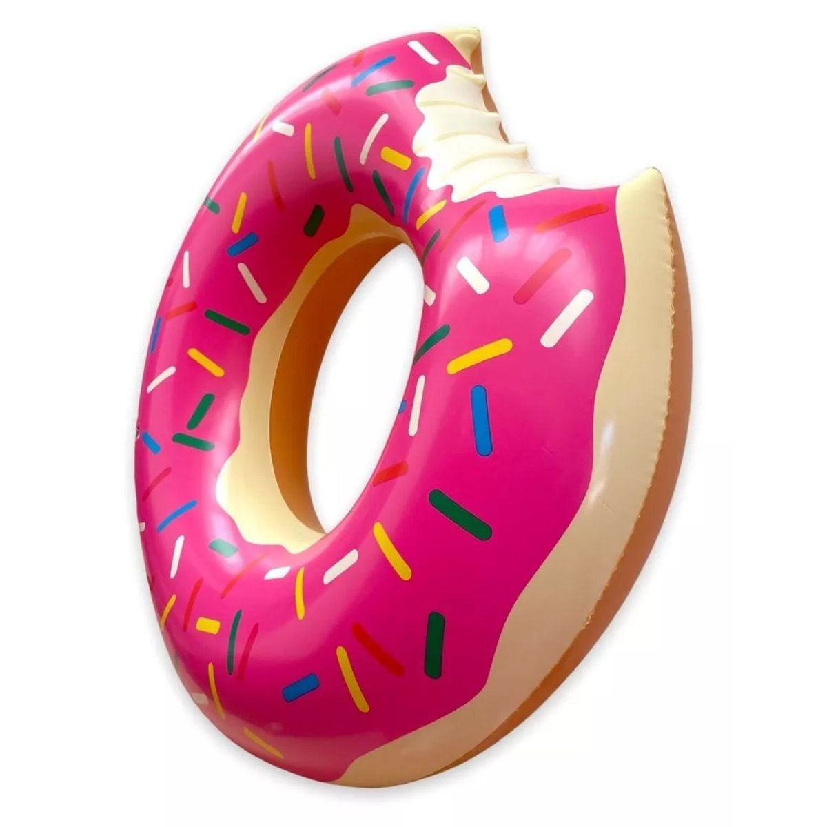 GENERICO - Flotador Donut Frutilla Inflable 90cm Piscina Niño Adulto