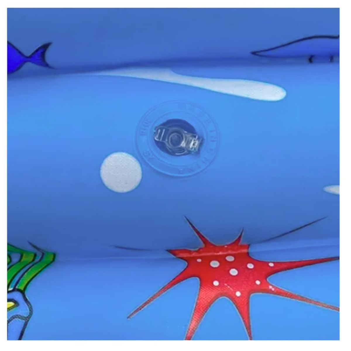 GENERICO - Piscina Inflable 120cm Para Niños 3 Anillos Azul